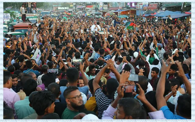 বিএনপি প্রার্থী পুনর্বিবেচনার দাবিতে সড়ক অবরোধ, বিক্ষোভ সমাবেশ
